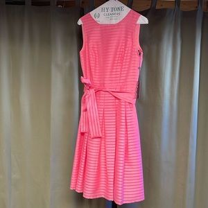 TOMMY HILFIGER Pink Striped Dress